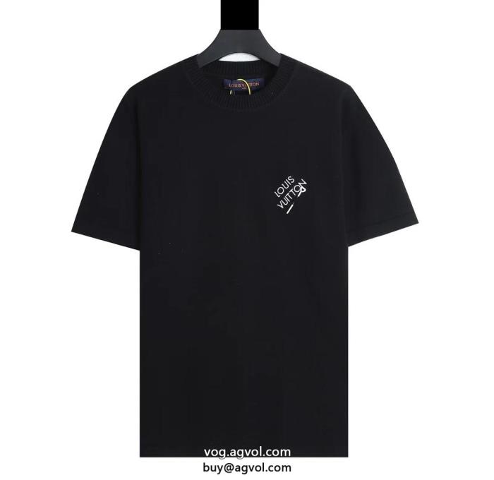 コピー 商品 ブランドLOUIS VUITTON半袖Tシャツ爽快感が絶妙にマッチ爽やかさ_0_1