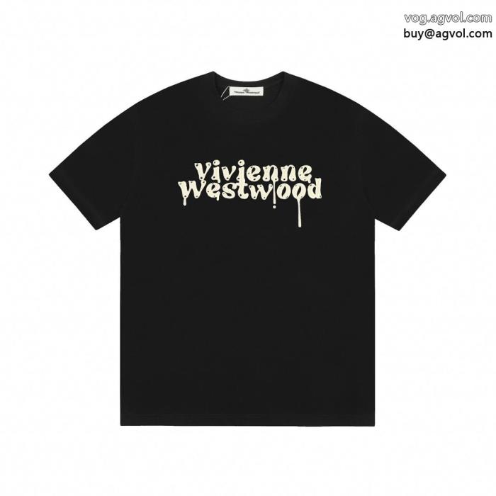 今人気の秘訣韓国の人気ブランド コピー 品ヴィヴィアン ウエストウッド半袖Tシャツ_0_0
