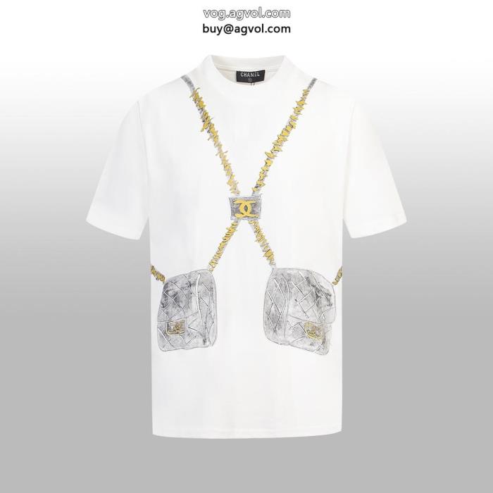 2024季節限定通気性と吸汗性に優れブランド レプリカCH半袖Tシャツ_0_0