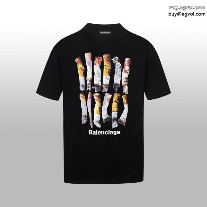 半袖Tシャツ一気にトレンド感満載な着こなしクラシカルな雰囲気balenciaga通販 ブランド_0_1
