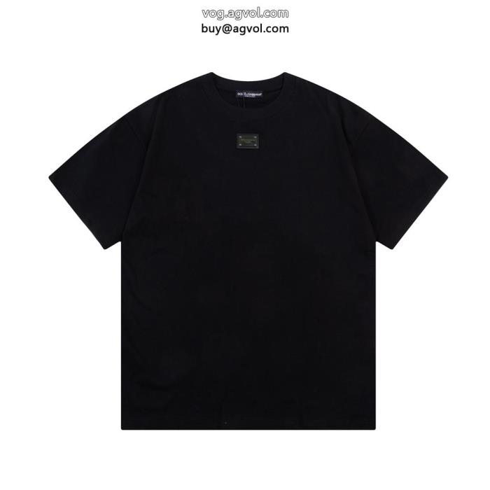 Dolce&Gabbanaお洒落な印象に旬の気分を絶妙にコピー 品 ブランド半袖Tシャツ_0_0