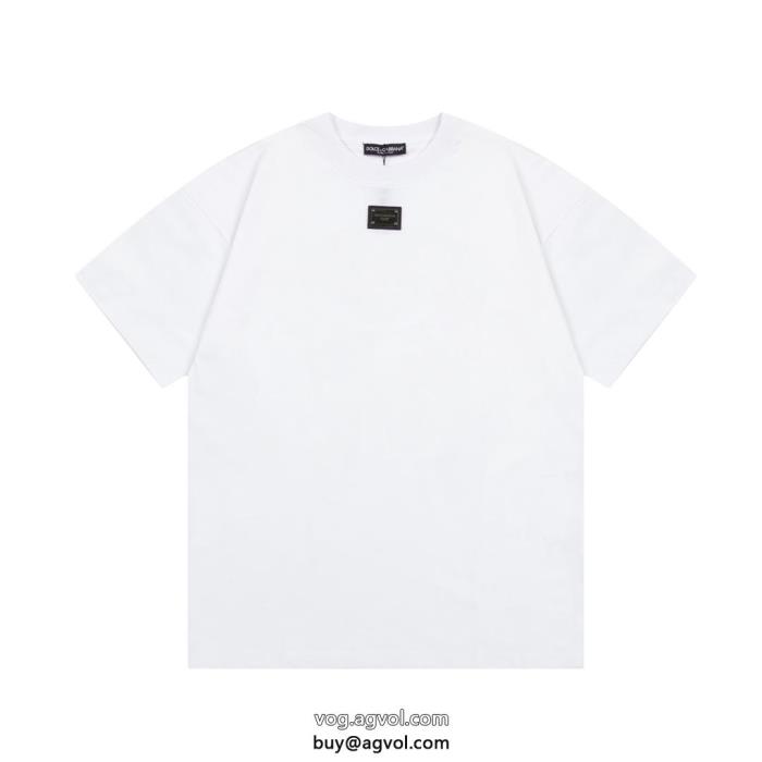 Dolce&Gabbanaお洒落な印象に旬の気分を絶妙にコピー 品 ブランド半袖Tシャツ_0_2