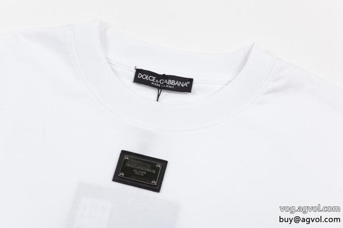 Dolce&Gabbanaお洒落な印象に旬の気分を絶妙にコピー 品 ブランド半袖Tシャツ_0_3