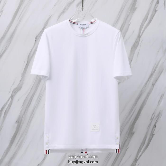 高い品質を誇る男女兼用通販 ブランドトムブラウン半袖Tシャツ_0_2