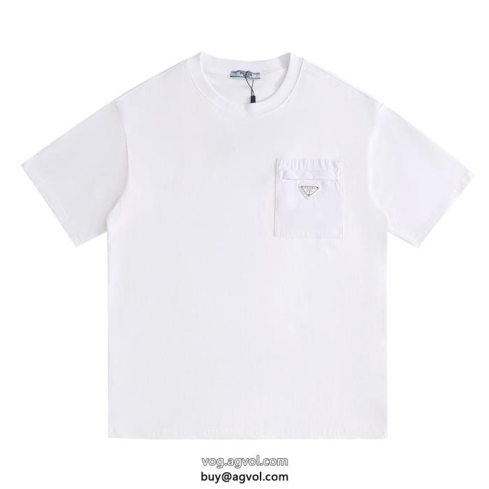 プラダ半袖Tシャツ限定モデル定番人気のモデルブランド コピー ショップ_0_1