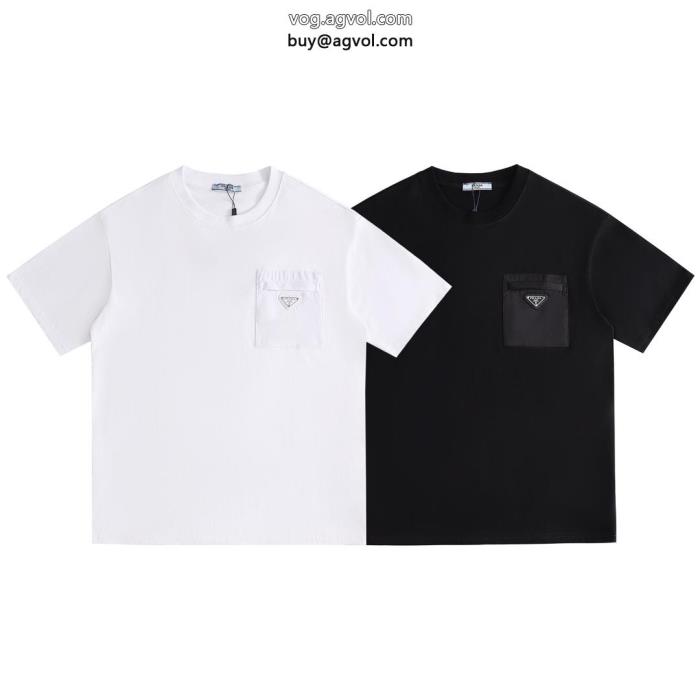 プラダ半袖Tシャツ限定モデル定番人気のモデルブランド コピー ショップ_0_4