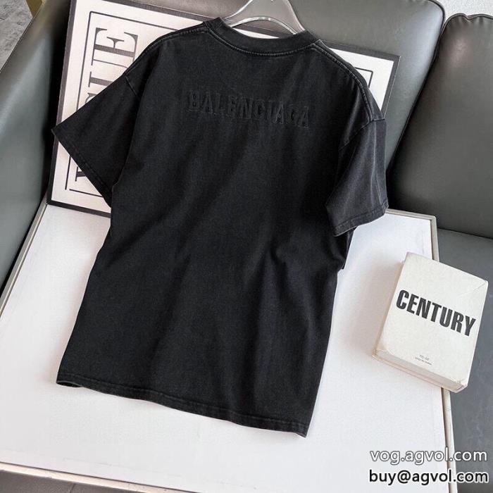 ブランド 偽物 通販半袖Tシャツbalenciaga優しげな高級人気色通勤にもOK_0_1