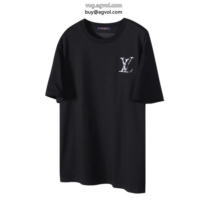 ブランド 品 激安 通販格安SALE憧れブランドルイ ヴィトン半袖Tシャツ_0_1