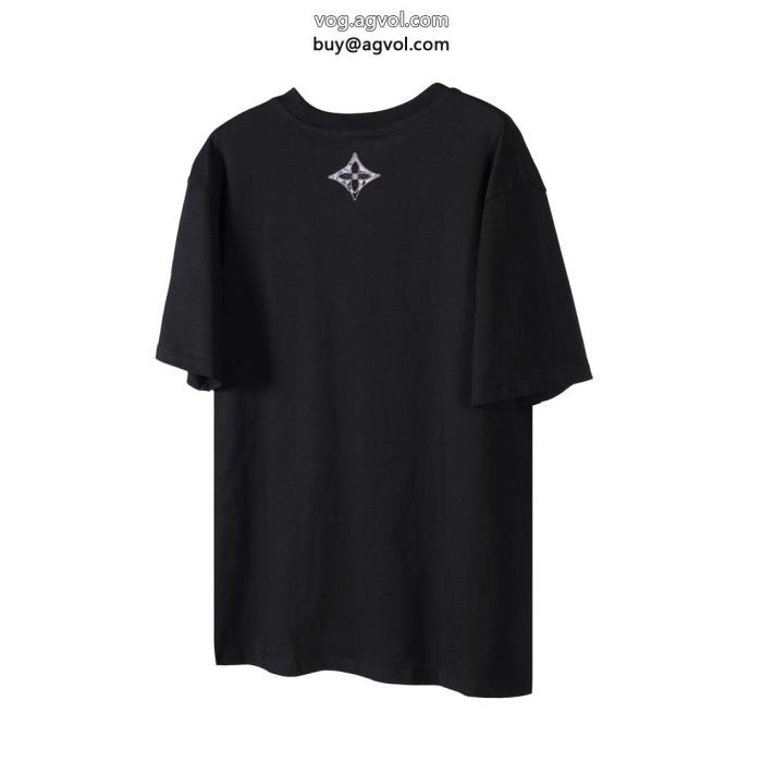 ブランド 品 激安 通販格安SALE憧れブランドルイ ヴィトン半袖Tシャツ_0_3