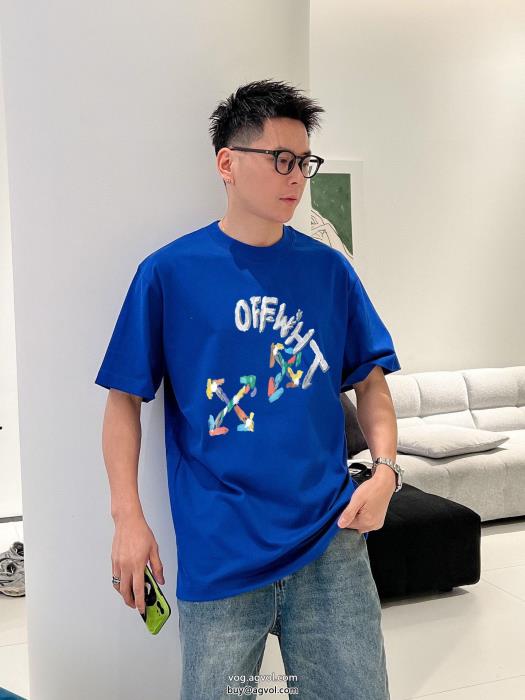 オフホワイト着心地良く海外直送スーパー コピー 販売半袖Tシャツ_0_0