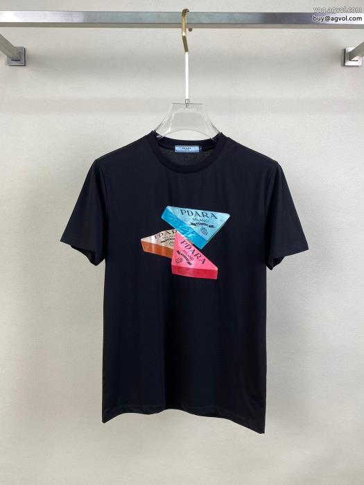 限定デザイン大人気完売前に新作モデル激安 ブランドPRADA半袖Tシャツ_0_1