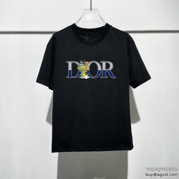 DIOR22/23AW新作 最高のエレガントブランド 激安半袖Tシャツ_0_3