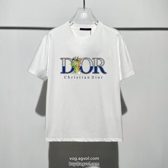 DIOR22/23AW新作 最高のエレガントブランド 激安半袖Tシャツ_0_4