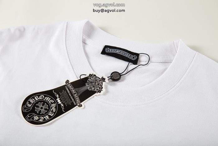 偽物 ブランド ショップCHROME HEARTS期間限定カジュアルなスタイル半袖Tシャツ_0_2