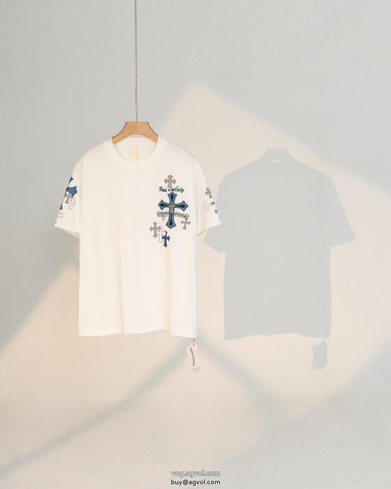 半袖Tシャツコピー 商品 ブランド欲しい可愛く新鮮雑誌掲載クロムハーツ_0_3