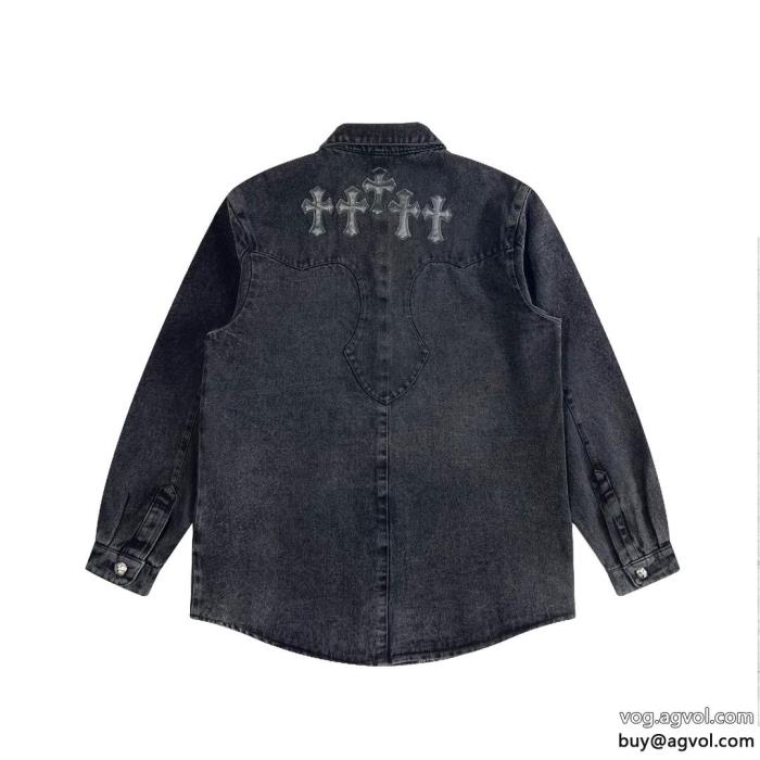 クール印象爽やかさコート偽 ブランド CHROME HEARTS_0_3