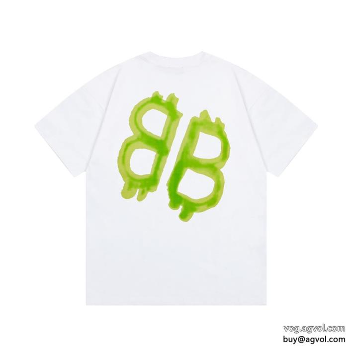 旬の気分を絶妙にカジュアルの定番ブランド コピー 優良半袖Tシャツbalenciaga_0_2