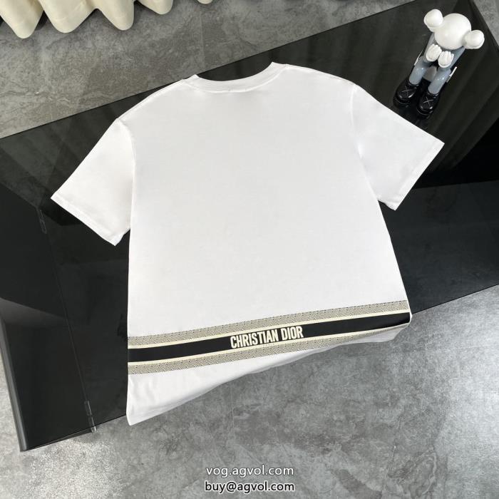 半袖Tシャツ風通しの良いフレア着こなし自在DIOR偽物 ブランド 販売_0_0