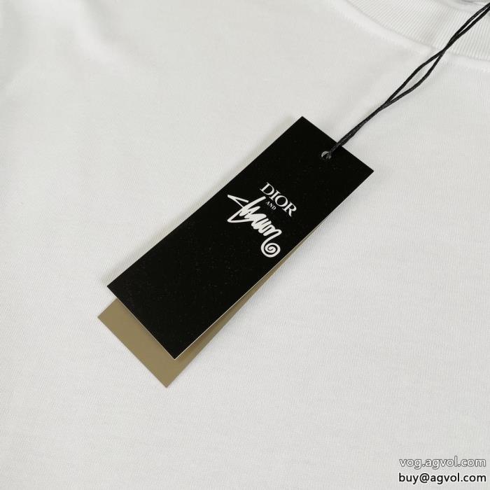 半袖Tシャツ風通しの良いフレア着こなし自在DIOR偽物 ブランド 販売_0_1