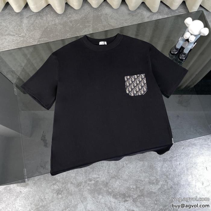 半袖Tシャツ風通しの良いフレア着こなし自在DIOR偽物 ブランド 販売_0_4