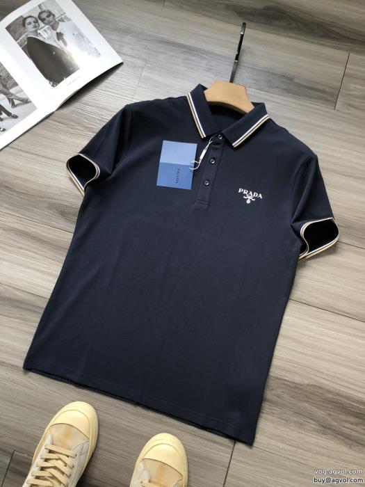 半袖シャツPRADAスーパー コピー どこで 買える最安価格新品今年らしく魅力的アップ_0_1