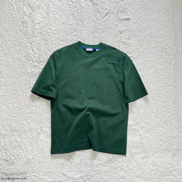 BURBERRY先行入手清潔感のある肌見せブランド コピー s 級半袖Tシャツ_0_0