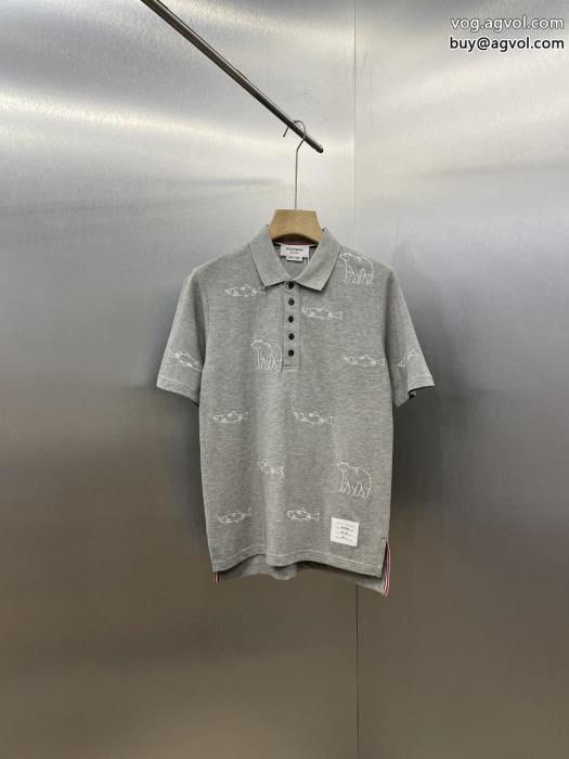 限定デザインスタイリッシュブランド 激安半袖シャツTHOM BROWNE_0_1