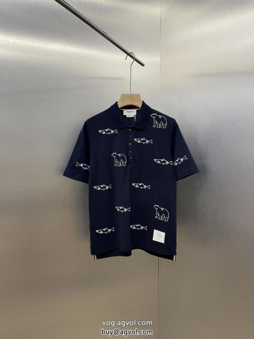 限定デザインスタイリッシュブランド 激安半袖シャツTHOM BROWNE_0_2