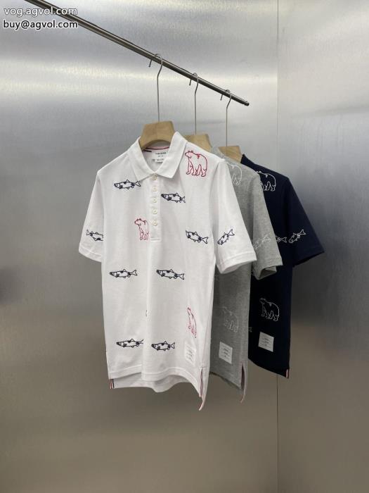 限定デザインスタイリッシュブランド 激安半袖シャツTHOM BROWNE_0_3