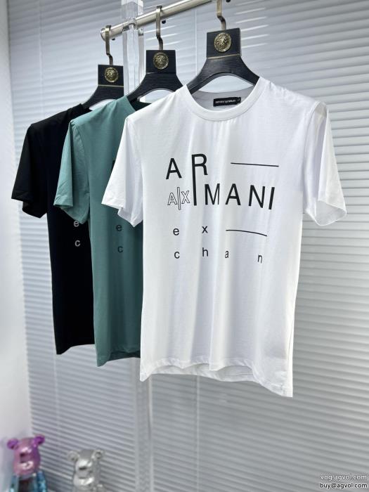 半袖Tシャツアルマーニ2024新作新品肌触りの良いサラりとコピー ブランド 通販_0_3