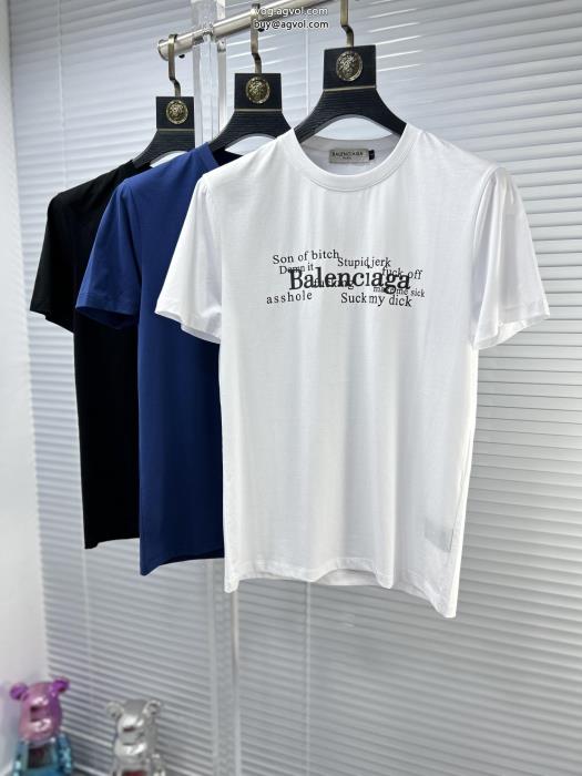 最大の魅力23新作限定版プリント激安 ブランド半袖Tシャツbalenciaga_0_1