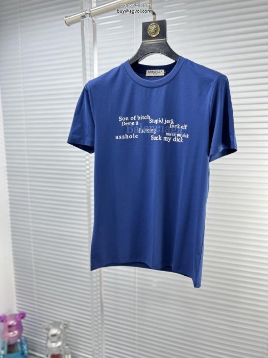 最大の魅力23新作限定版プリント激安 ブランド半袖Tシャツbalenciaga_0_2
