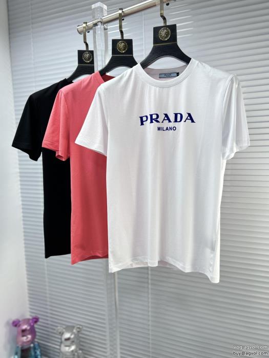 最前線2024速達発送半袖Tシャツスーパー コピー 安心PRADA_0_3