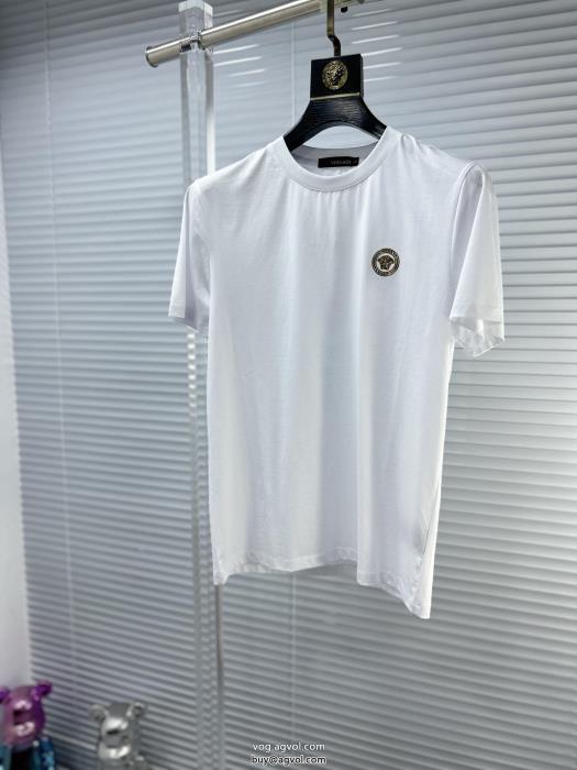 ブランド 品 コピー半袖TシャツVERSACE存在感のある必見素敵お上品_0_2