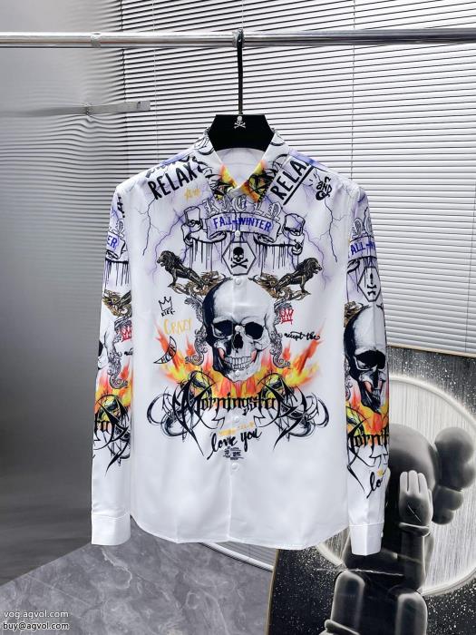 ブランド 偽物 激安PHILIPP PLEIN長袖シャツ日本完売夏限定_0_1