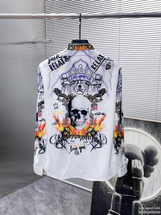ブランド 偽物 激安PHILIPP PLEIN長袖シャツ日本完売夏限定_0_3