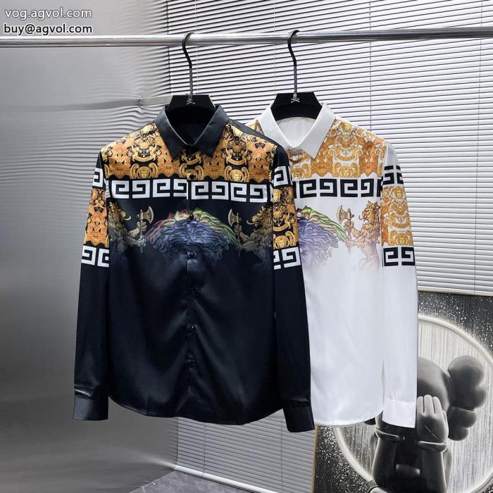 VERSACE2024限定新作今季話題の一級品長袖シャツブランド フェイク_0_1