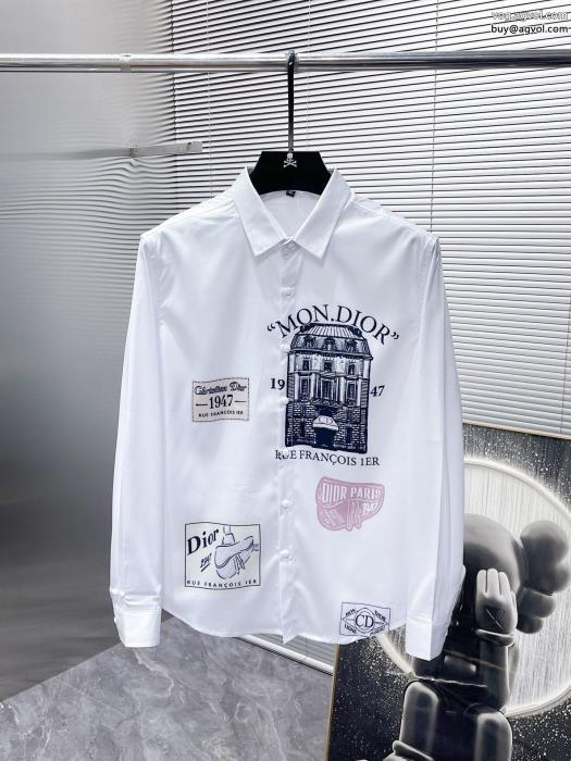 長袖シャツDIORブランド コピー 販売2024は継続系のトレンド通勤の定番_0_0