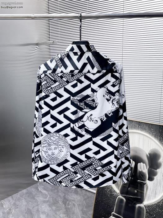 最新2024トレンドスーパー コピー 通販 優良長袖シャツVERSACE_0_1