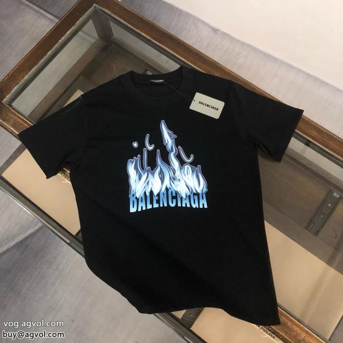 コピー ブランド 通販 安心軽やかな素材感バカ売れ継続中balenciaga半袖Tシャツ_0_0