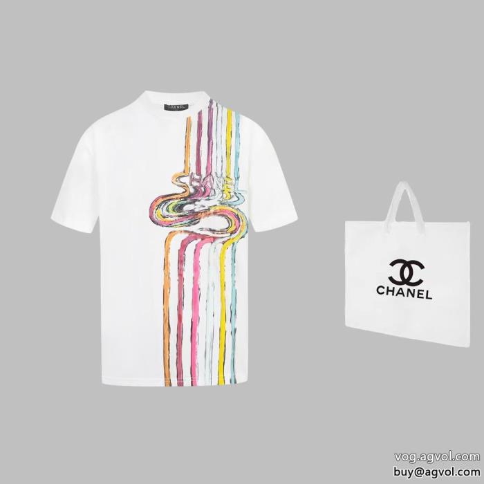 半袖Tシャツブランド コピー 販売 大人っぽく仕上げ2024新作新品CH_0_0