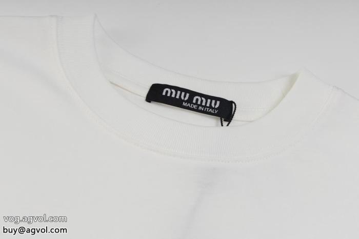 NEW　新作 今季流行りの人気新作ブランド 偽物 通販半袖TシャツMIUMIU_0_3