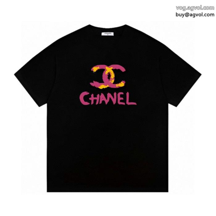 2024最新作　完売必至欲しい可愛く新鮮半袖TシャツCHコピー 商品 販売_0_2