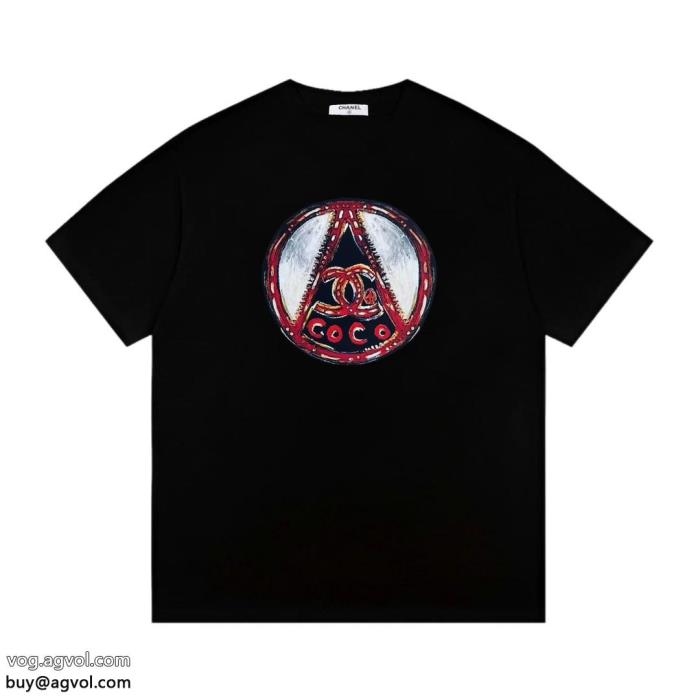 ブランド 品 スーパー コピーシンプル使える2024新作新品半袖TシャツCH_0_2