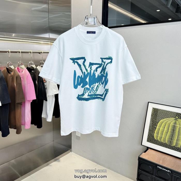 半袖Tシャツスーパー ブランド コピー2024高級感が好評ですルイ ヴィトン_0_1
