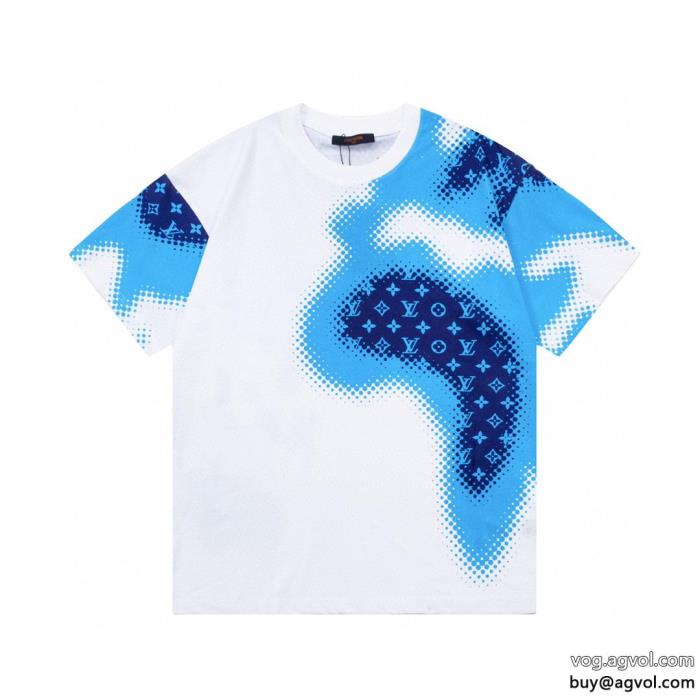 在庫あり即発狙い目LOUIS VUITTON半袖Tシャツスーパー コピー 安心 _0_1