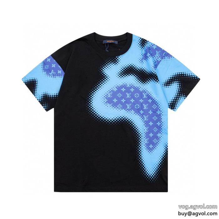 在庫あり即発狙い目LOUIS VUITTON半袖Tシャツスーパー コピー 安心 _0_3