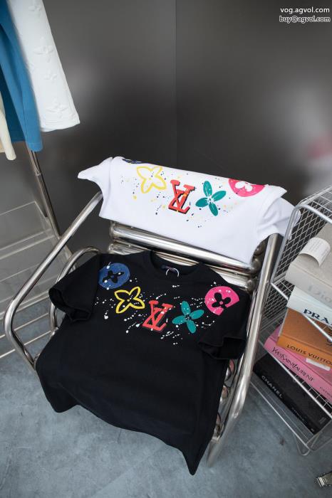 偽物 ブランド半袖TシャツLOUIS VUITTON今年の正解大人気新作透け感優しい_0_1