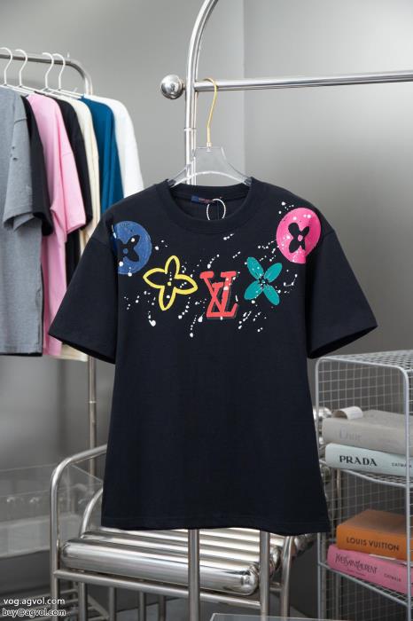 偽物 ブランド半袖TシャツLOUIS VUITTON今年の正解大人気新作透け感優しい_0_2