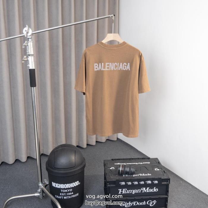 ブランド 激安半袖Tシャツ新商品☆完売必至ギフト最適期間限定バレンシアガ_0_3
